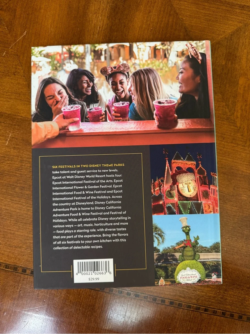 Disney Festivals Cookbook - New